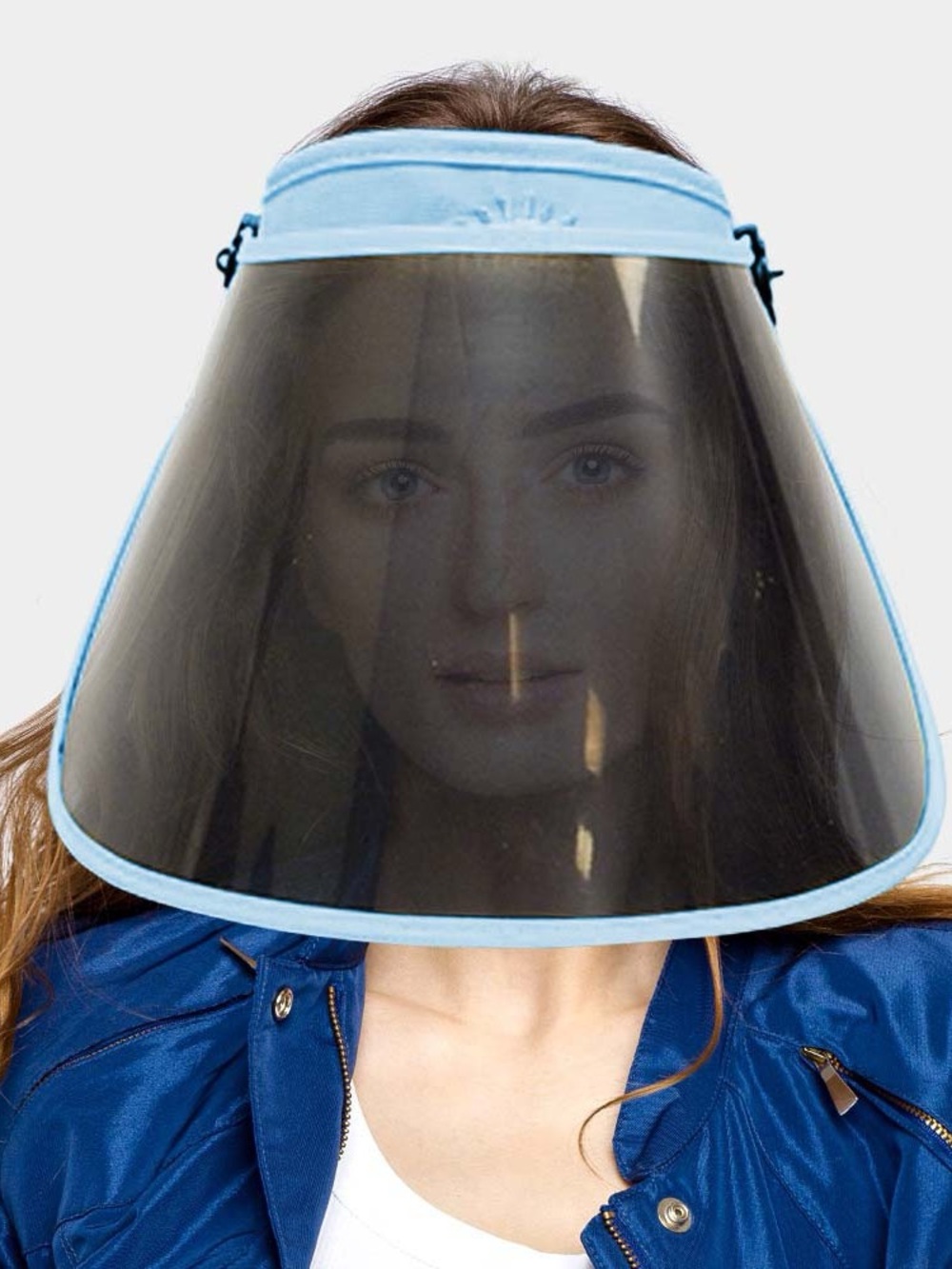 UV Protection Face Shield Visor Hat Adjustable Sun Visor